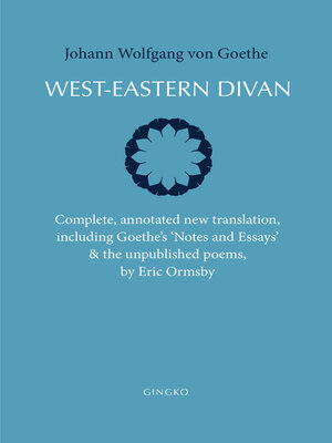 cover image of West-Eastern Divan
